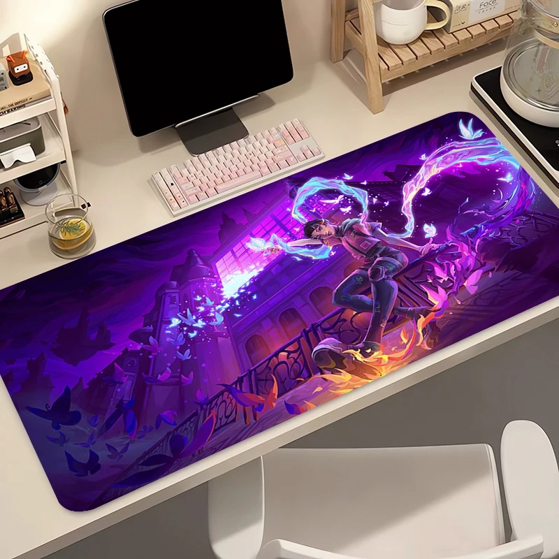 Pc Gaming Keyboard And Mouse - Mouse Pad Gamer Computer Anime PC