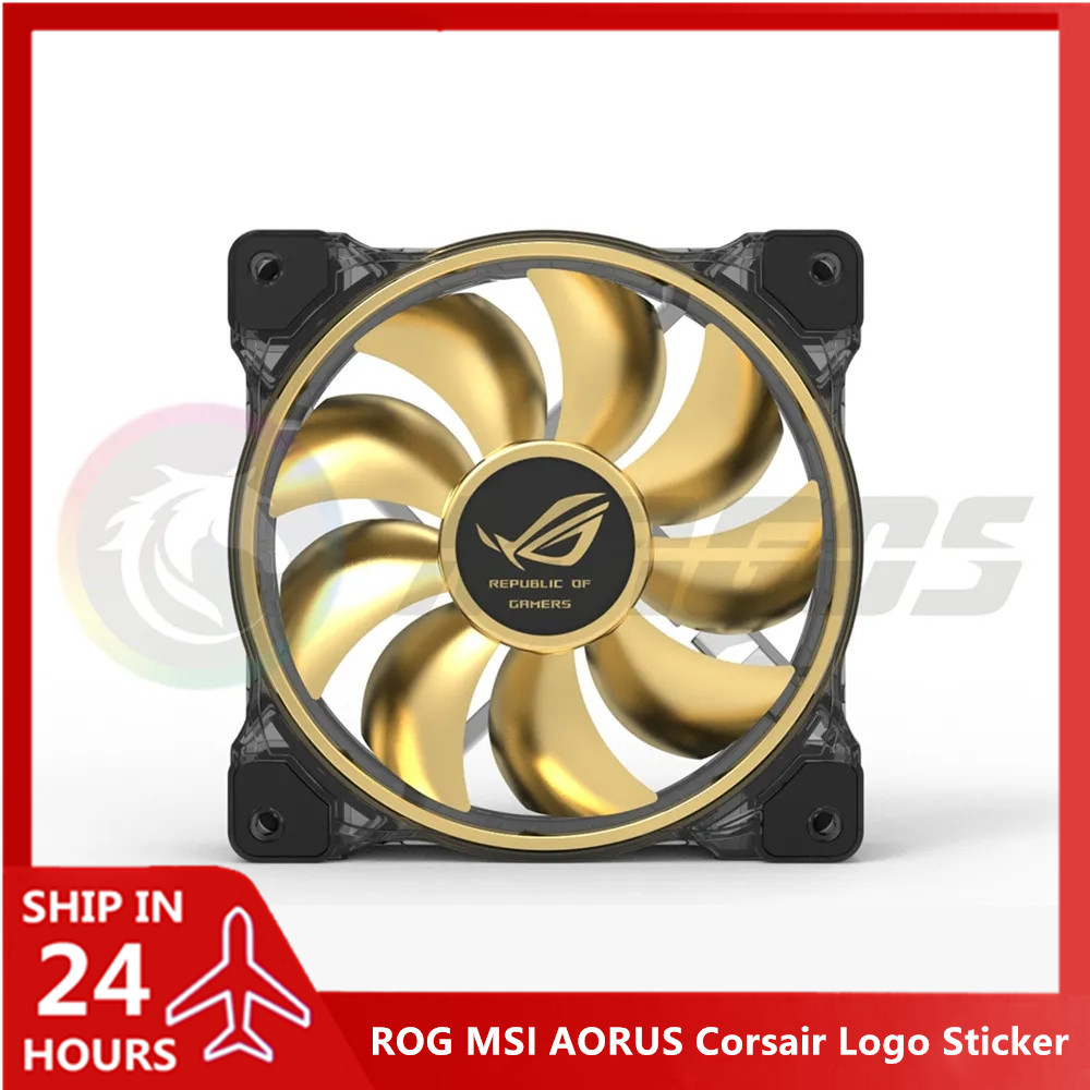 Gaming Pc Equipment - PC Gamer Cabinet Fan Logo Sticker
