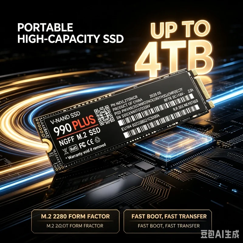 990 PLUS M.2 NGFF SSD 7200MB/s - огляд і ціна Pc Gaming Ps5