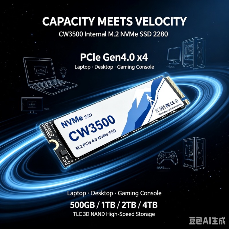 CW3500 M.2 NVMe SSD 7300MB/s T - огляд і ціна Pc Gaming Ps5