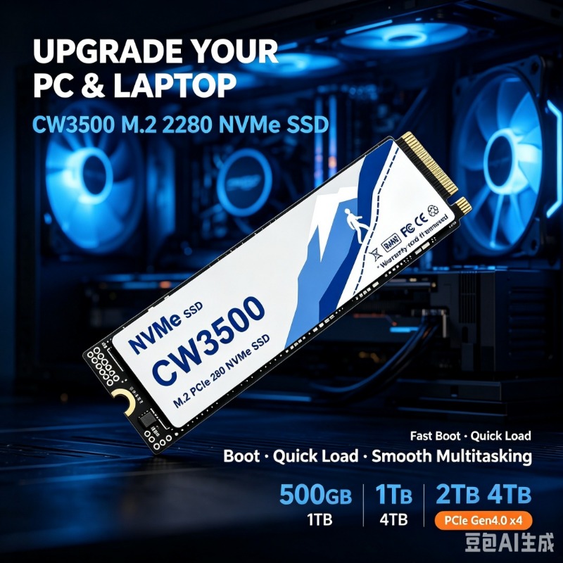 CW3500 M.2 NVMe SSD 7300MB/s T - огляд і ціна Pc Gaming Ps5