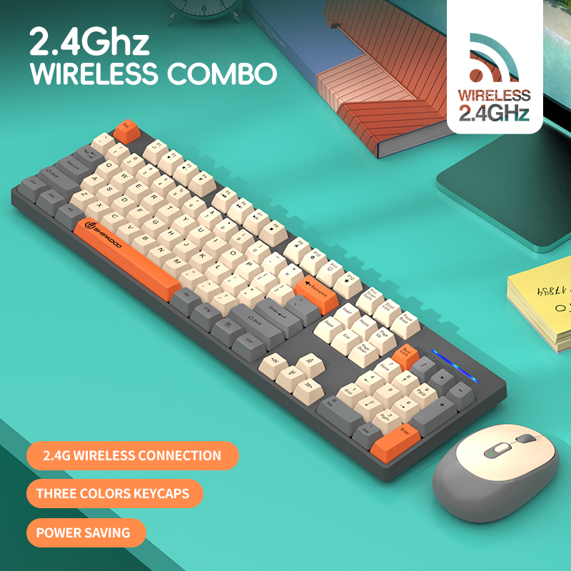 2.4G Wireless Office Keyboard  - огляд і ціна Pc Gaming Set