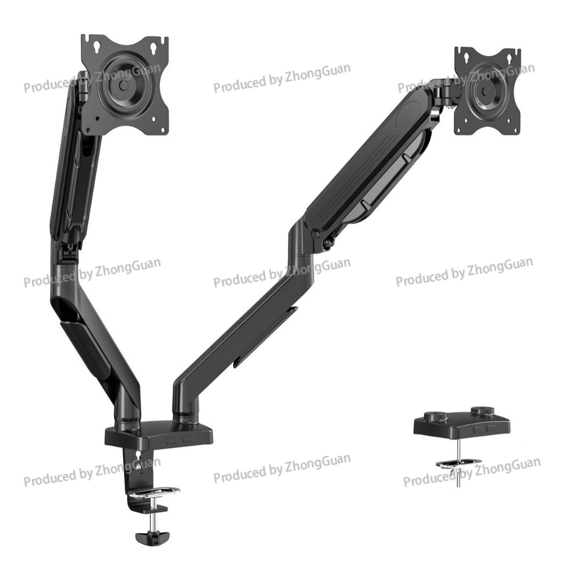 Gas Spring Dual-arm Monitor Mo - огляд і ціна Dual Monitor Arm