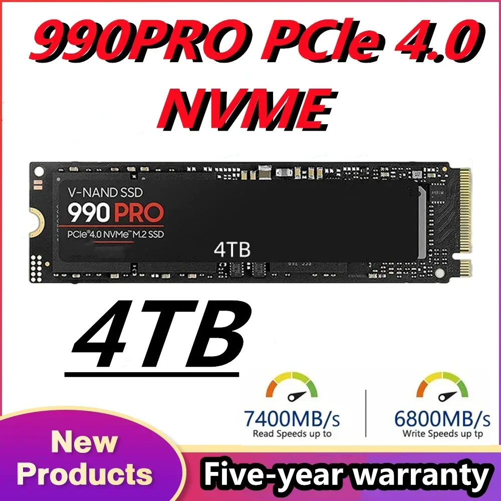 990  PRO 2TB 1TB M.2 SSD PCIe4 - огляд і ціна Pc Gaming Ps5
