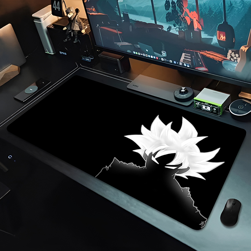 DBZ Black Anime Mouse Pad Drag - огляд і ціна Pc Gaming Keyboard And Mouse