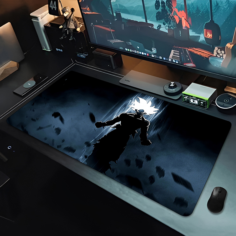 DBZ Black Anime Mouse Pad Drag - огляд і ціна Pc Gaming Keyboard And Mouse