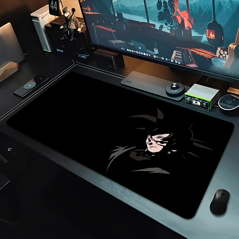 DBZ Black Anime Mouse Pad Drag - огляд і ціна Pc Gaming Keyboard And Mouse