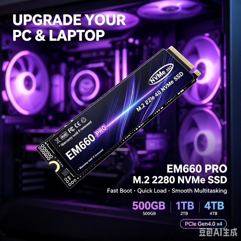 EM660 M.2 NVMe SSD 7300MB/s TL - огляд і ціна Pc Gaming Ps5