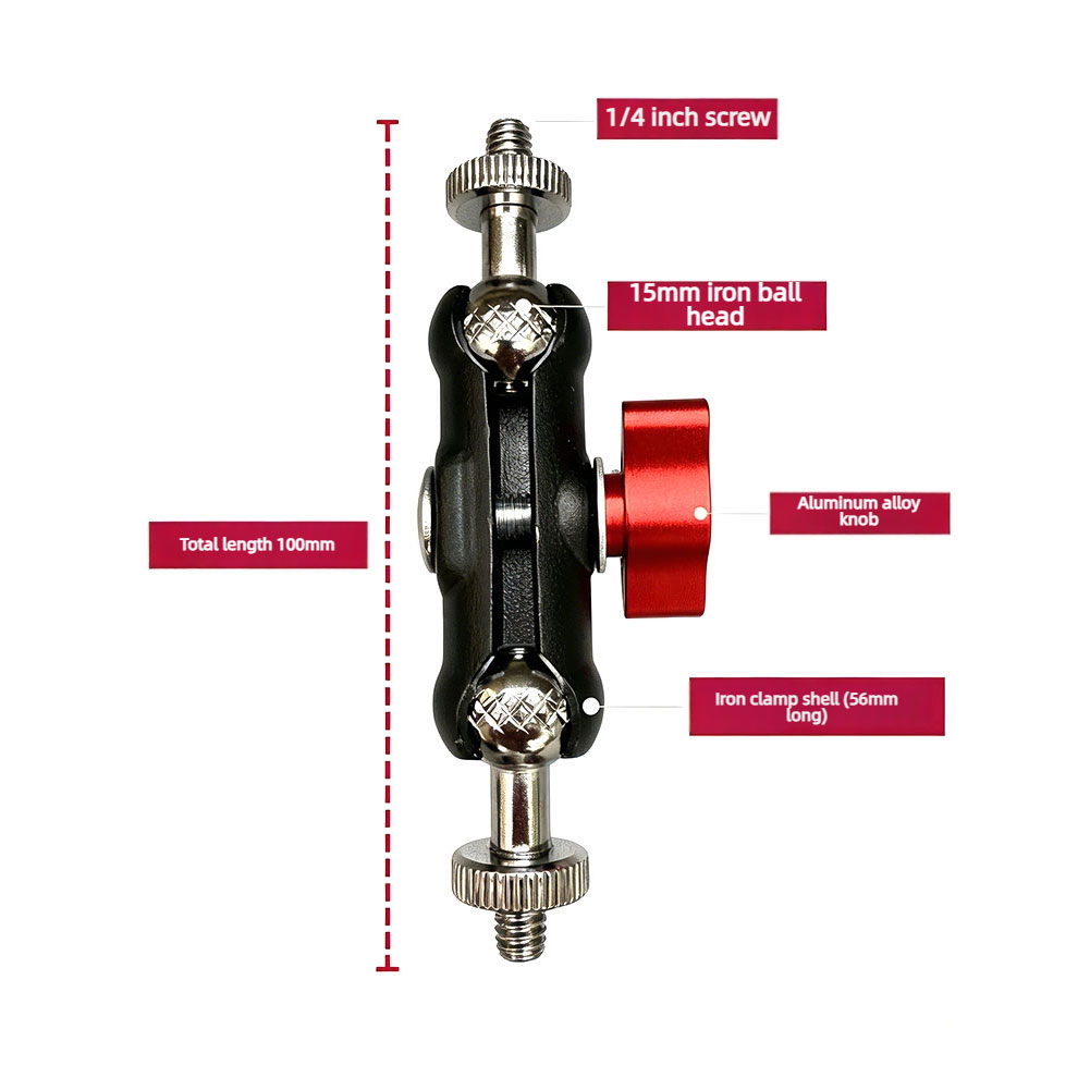 Double Ball Head Articulating  - огляд і ціна Dual Monitor Arm