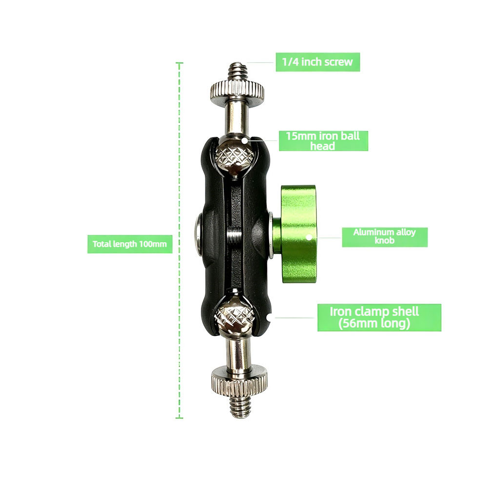 Double Ball Head Articulating  - огляд і ціна Dual Monitor Arm
