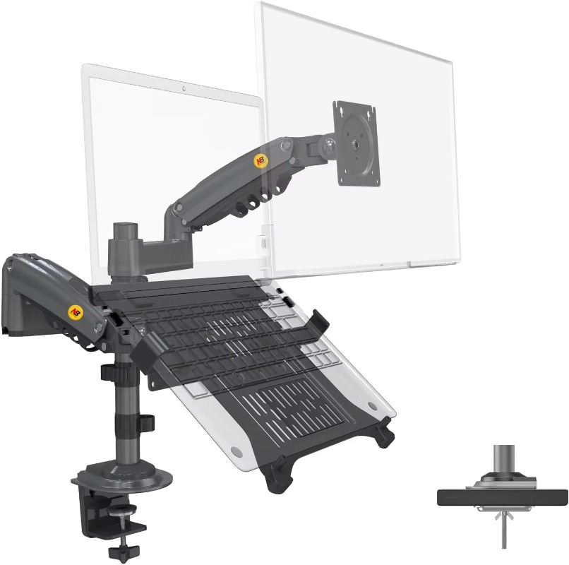 Dual Arm 2 in 1 Combo Laptop M - огляд і ціна Dual Monitor Arm