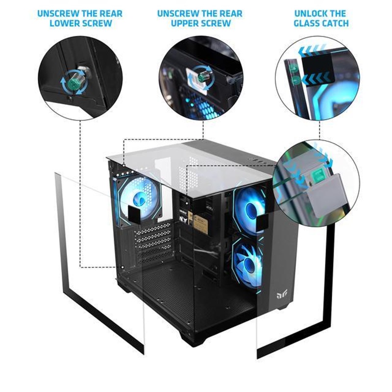 Yeah Magic Cube MATX High-Styl - огляд і ціна Pc Gaming Dell
