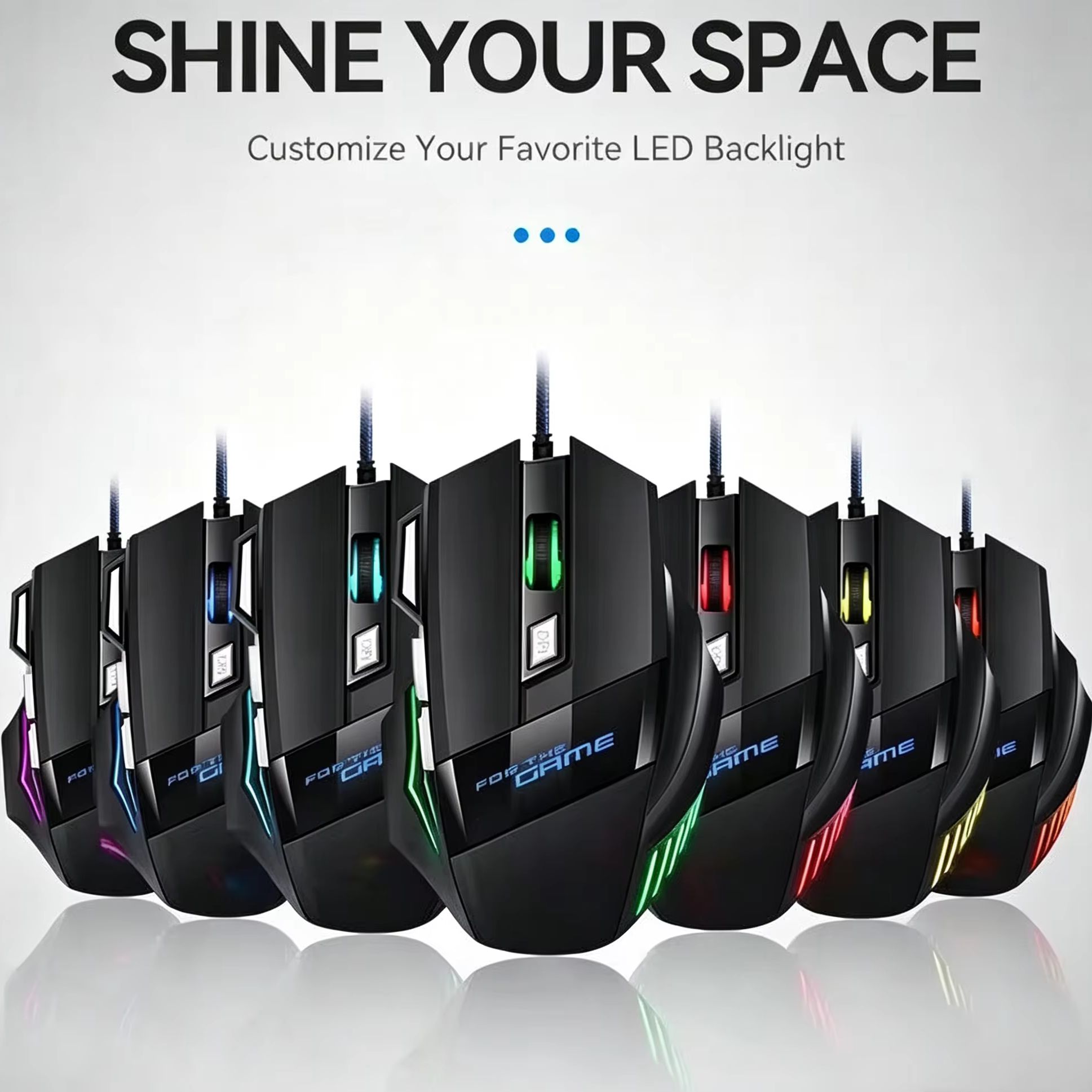 RGB Backlit Wired Ergonomic De - огляд і ціна Pc Gaming X3D