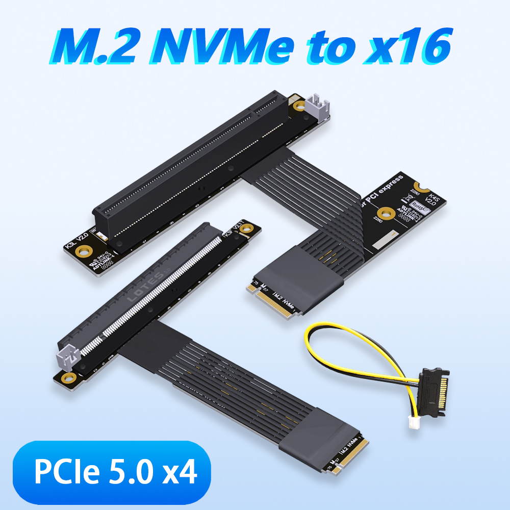 ADT-LINK M.2 NGFF NVMe to PCIe - огляд і ціна Gpu Vertical Mount
