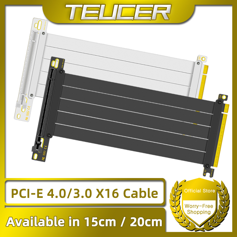 TEUCER PCI-E 4.0 X16 Riser Cab - огляд і ціна Gpu Vertical Mount
