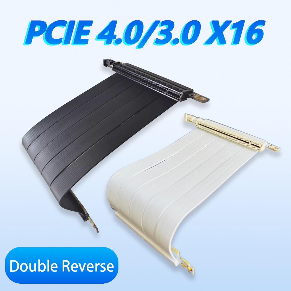 PCIe 4.0 3.0 X16 Double Revers - огляд і ціна Gpu Vertical Mount
