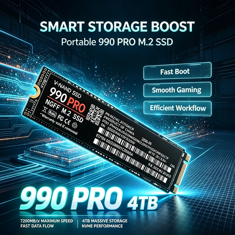 990 PRO M.2 2280 NGFF PCIe 4.0 - огляд і ціна Pc Gaming Ps5