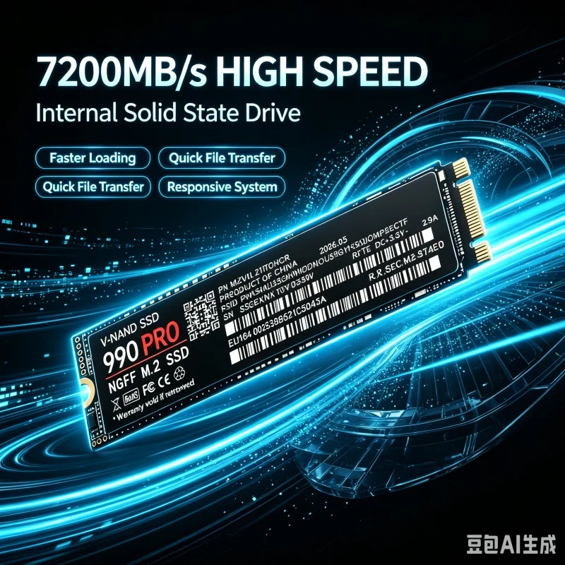 990 PRO M.2 NGFF SSD 7200MB/s  - огляд і ціна Pc Gaming Ps5