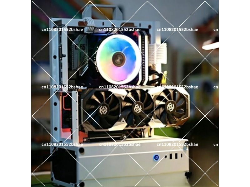 Open Air ATX/MATX PC Chassis F - огляд і ціна Gpu Vertical Mount