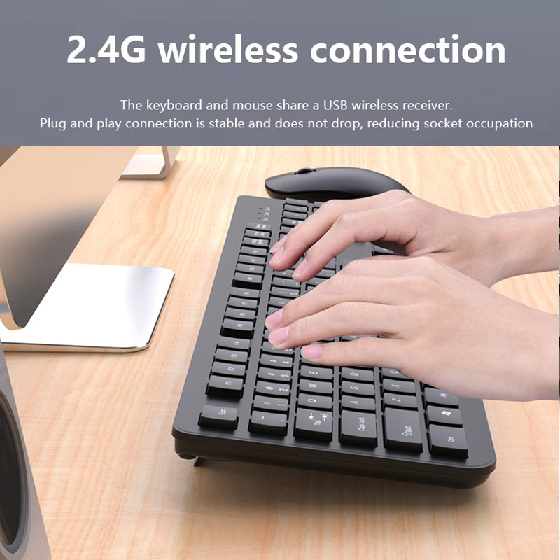 2.4G Wireless Keyboard Mouse S - огляд і ціна Pc Gaming Set