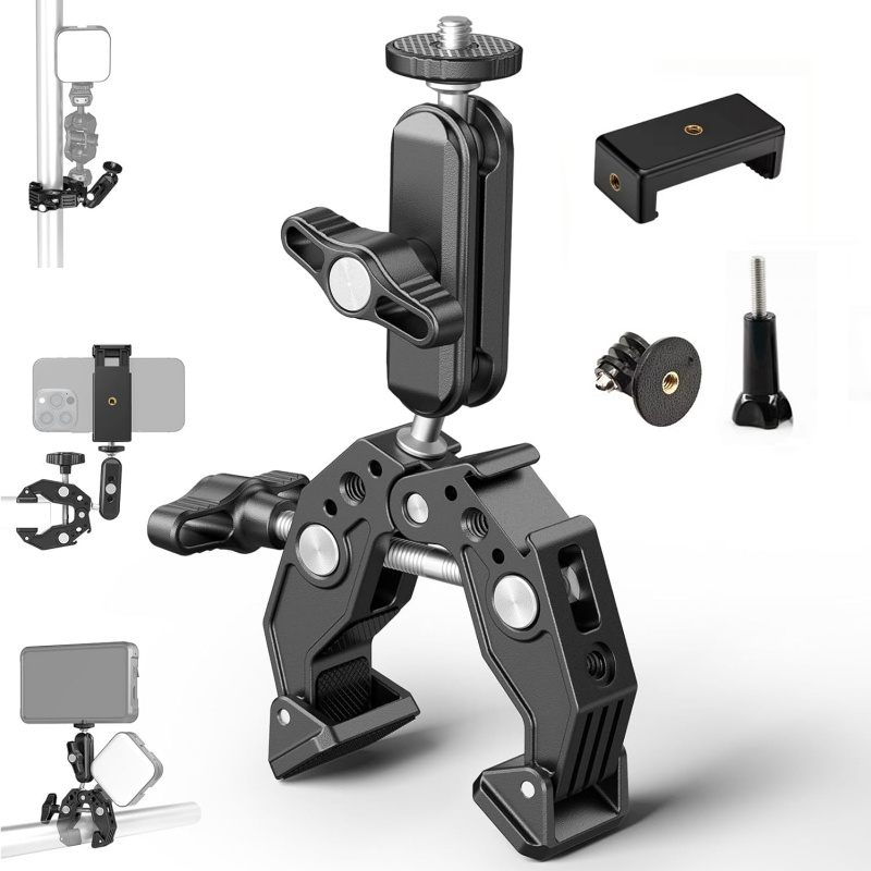 Universal Aluminum Super Clamp - огляд і ціна Dual Monitor Arm