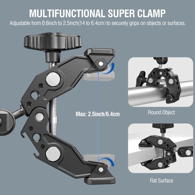 Universal Aluminum Super Clamp - огляд і ціна Dual Monitor Arm