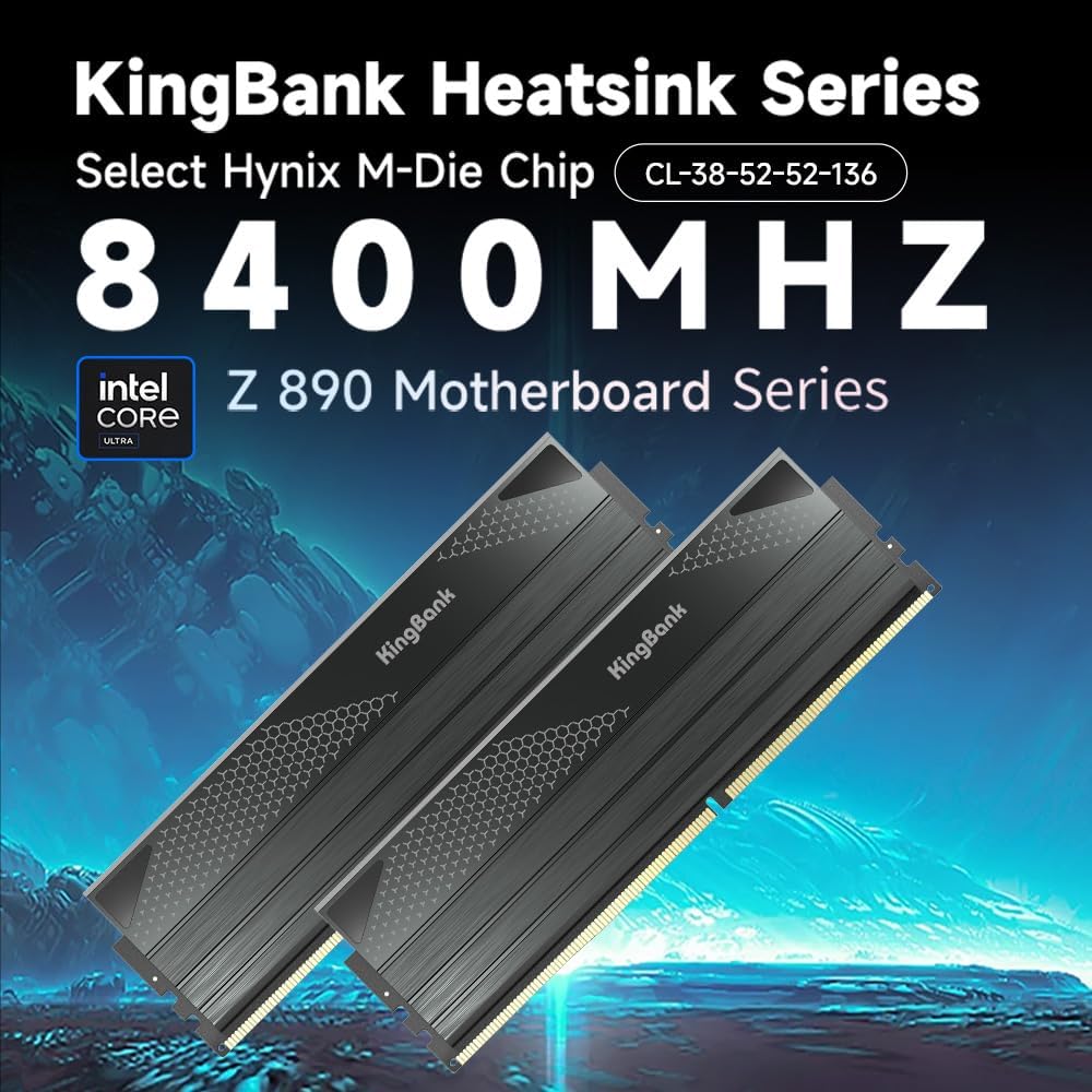 KingBank DDR5 KFXB Memory 48GB - огляд і ціна Pc Gaming Set