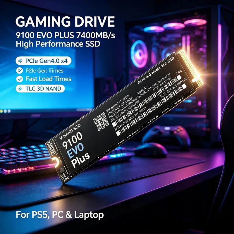 7400MB/s Internal M.2 NVMe SSD - огляд і ціна Pc Gaming Ps5