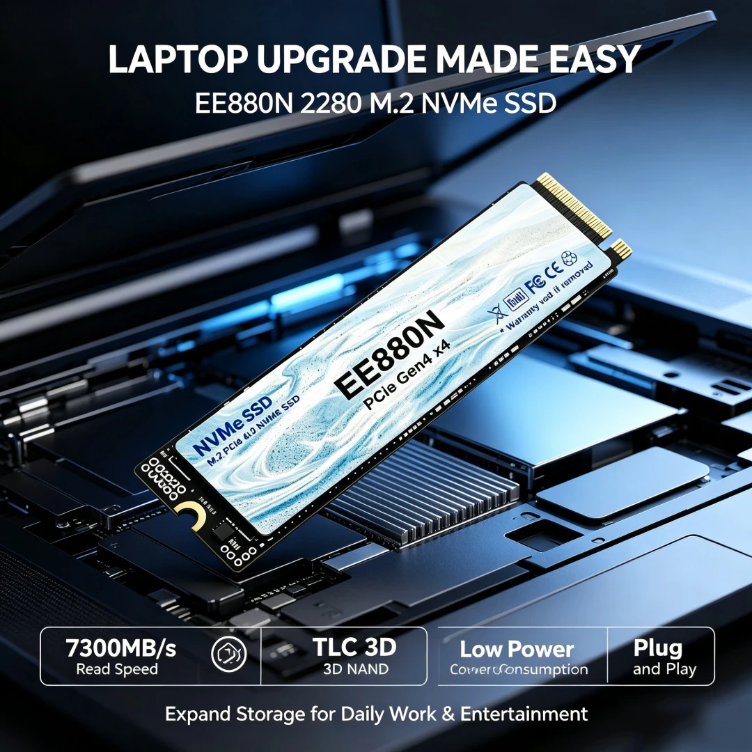 EE880N M.2 2280 PCIe 4.0 X4 NV - огляд і ціна Pc Gaming Ps5