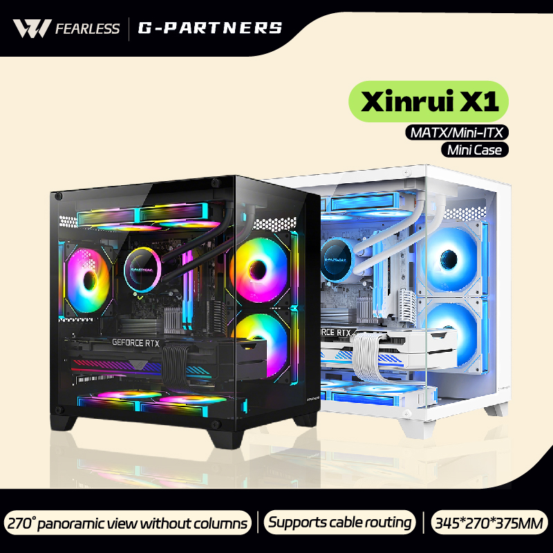 G-PARTNERS Xinrui X1 MATX Mini - огляд і ціна Pc Gaming Dell