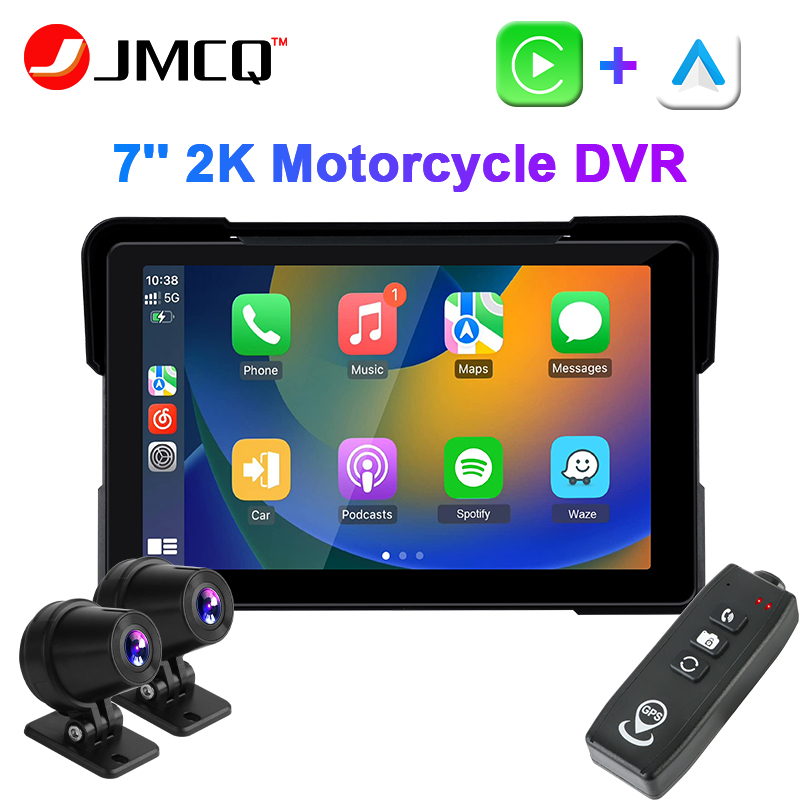 JMCQ 7inch 2K Motorcycle DVR I - огляд і ціна Dual Monitor Arm