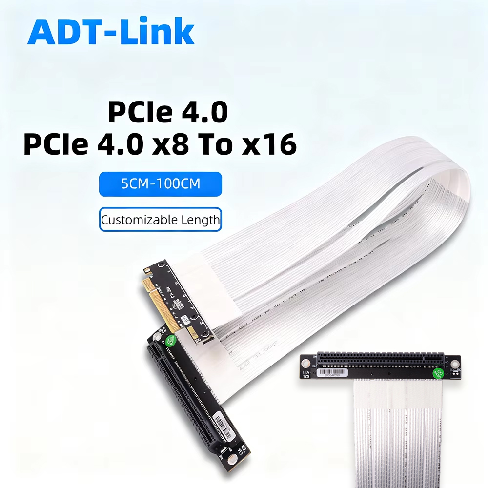 ADT-Link PCIE 4.0 3.0 X8 To X1 - огляд і ціна Gpu Vertical Mount
