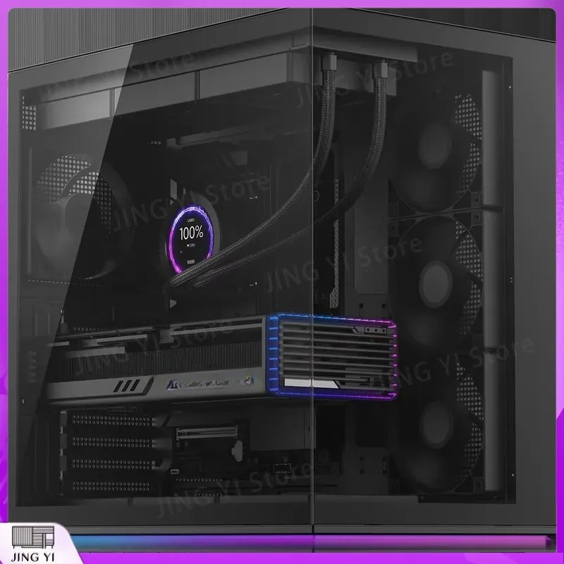 ATX Mid Tower Gaming PC Case D - огляд і ціна Pc Gaming Aquarium