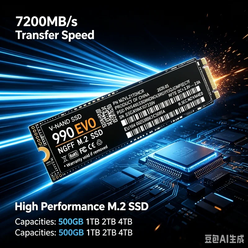 990 EVO M.2 2280 NGFF PCIe 4.0 - огляд і ціна Pc Gaming Ps5
